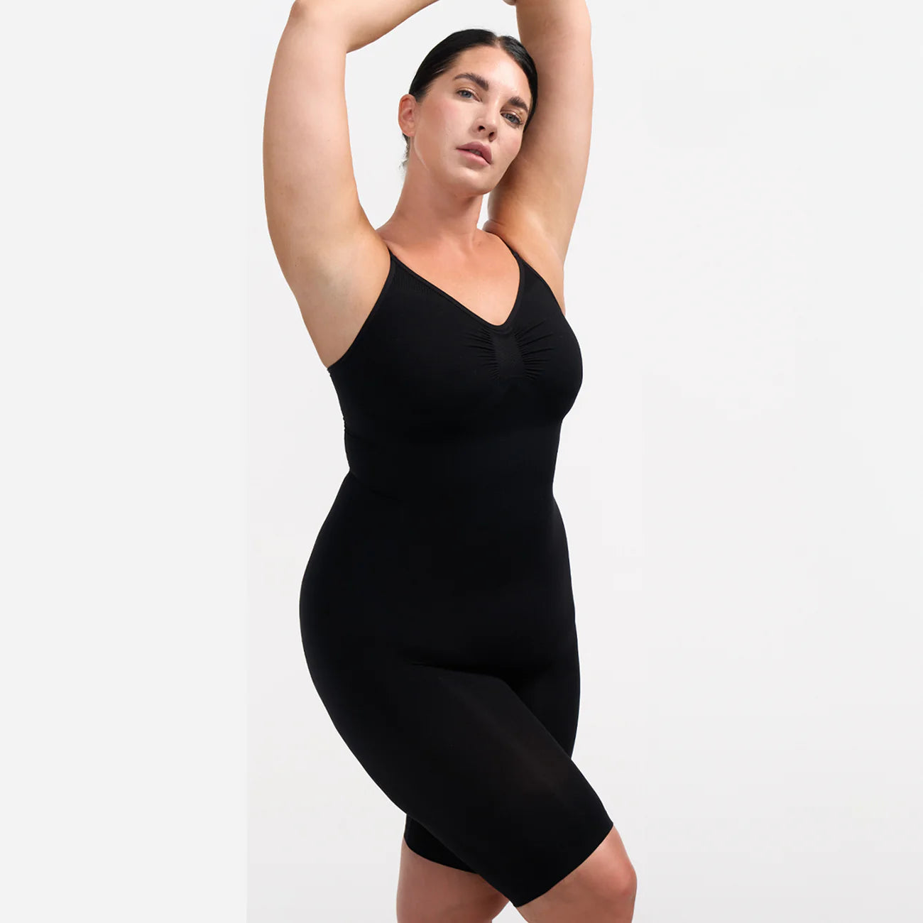 💪 Adjustable Seamless Shapewear – Sculpt, Sweat & Stay Confident