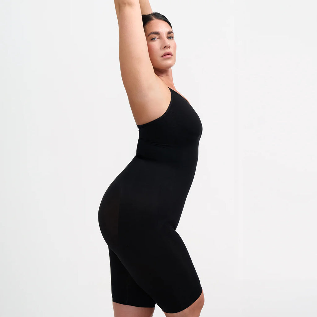 💪 Adjustable Seamless Shapewear – Sculpt, Sweat & Stay Confident