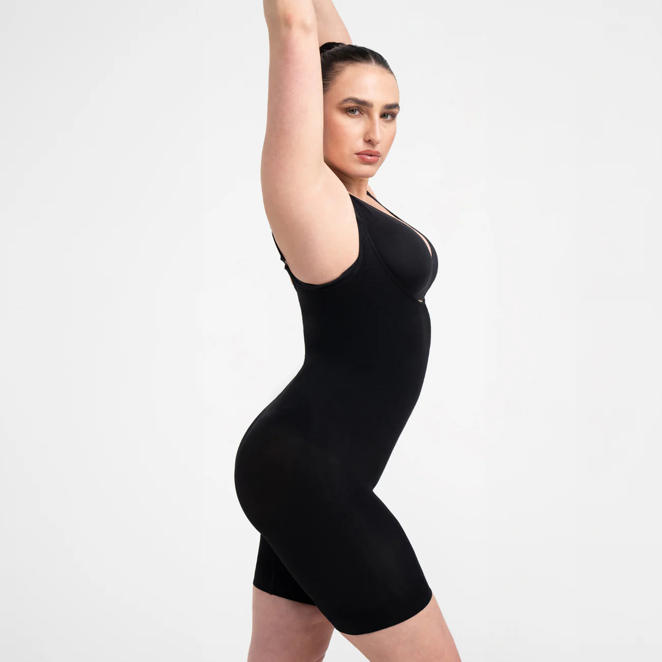 💪 Adjustable Seamless Shapewear – Sculpt, Sweat & Stay Confident