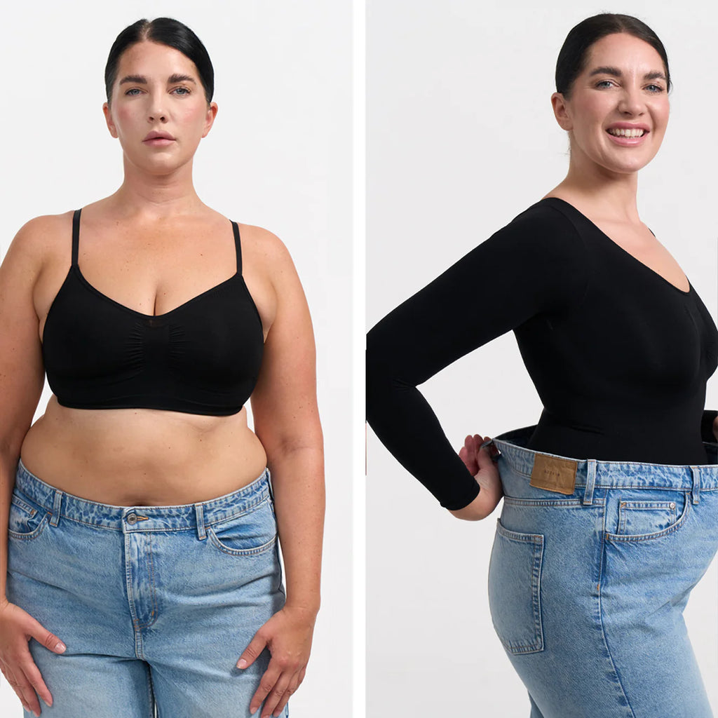 💖 Slim-Fit Seamless Top – Soft, Elegant & Confident