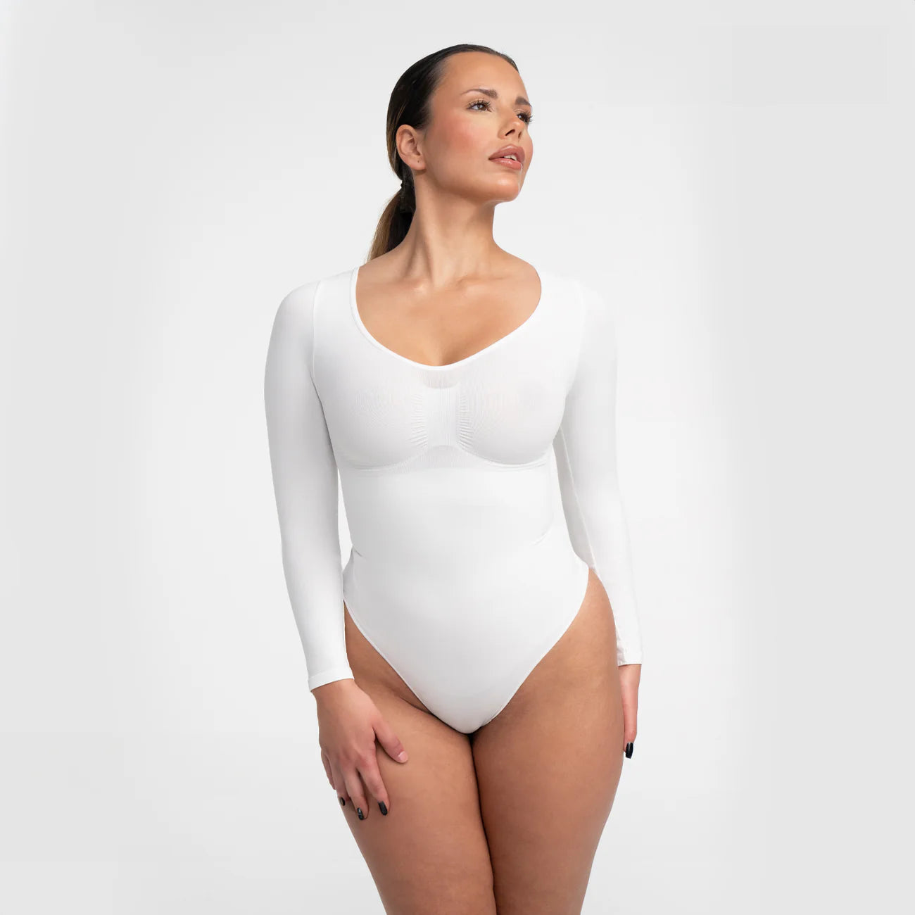 💖 Slim-Fit Seamless Top – Soft, Elegant & Confident
