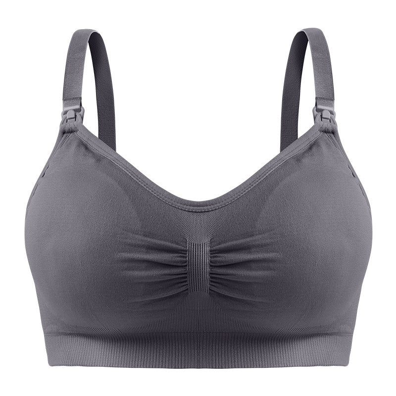 💖 Wireless Double-Layer Bra – Breathable & Seamless Comfort