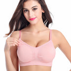 💖 Wireless Double-Layer Bra – Breathable & Seamless Comfort