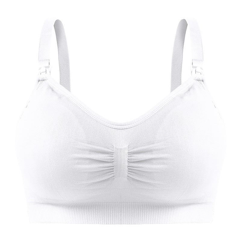 💖 Wireless Double-Layer Bra – Breathable & Seamless Comfort