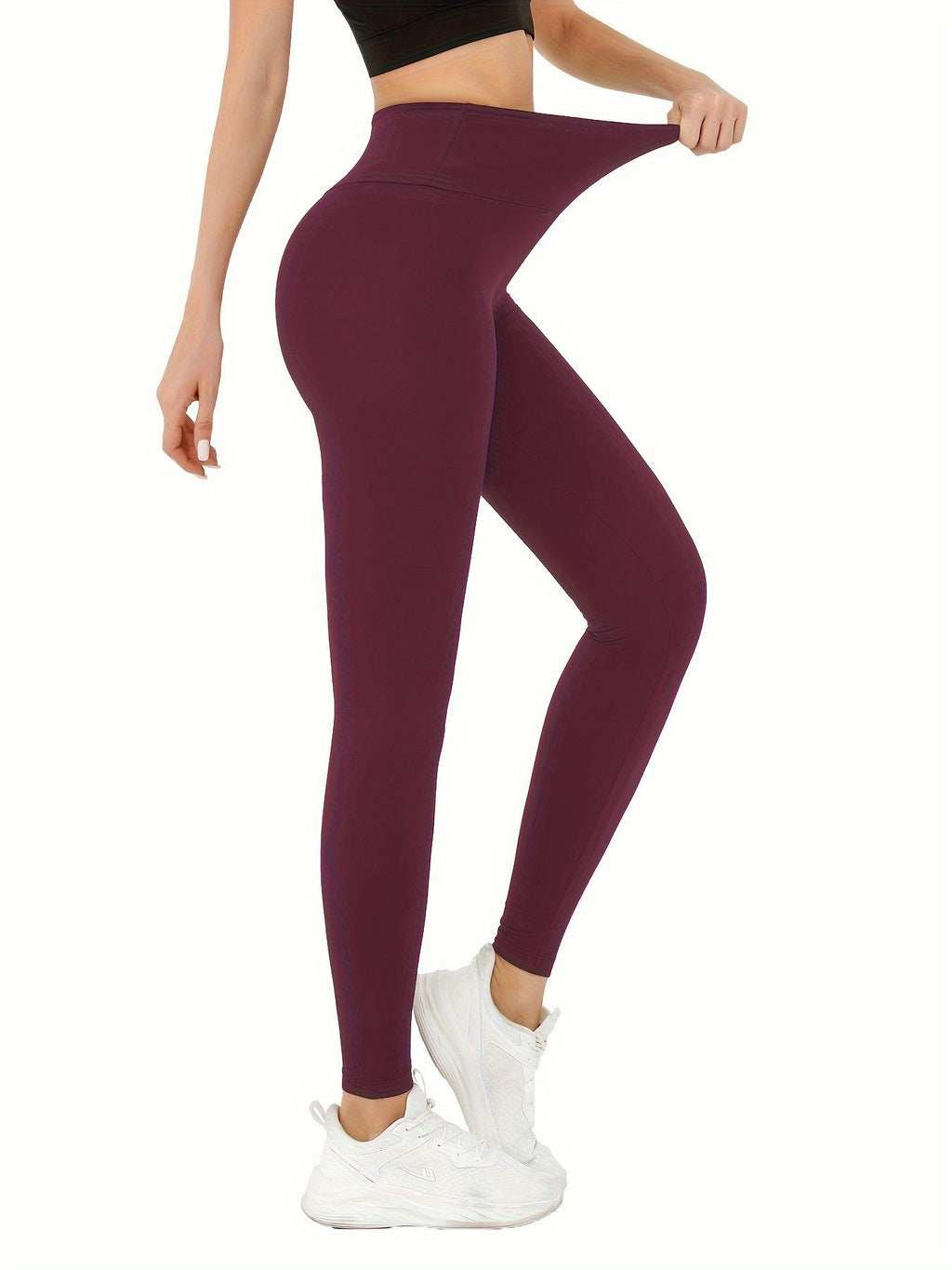 💖 High-Waist Yoga Pants – Lift Your Hips & Smooth Your Tummy