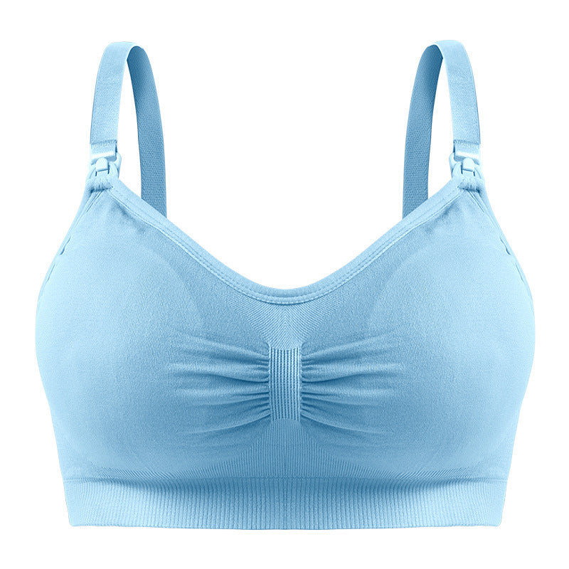 💖 Wireless Double-Layer Bra – Breathable & Seamless Comfort