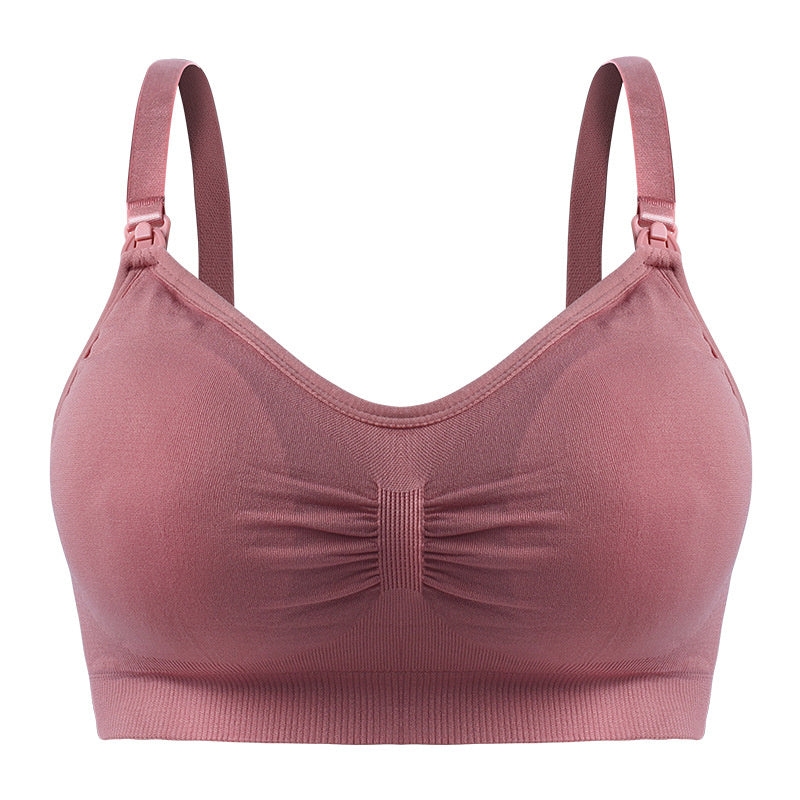 💖 Wireless Double-Layer Bra – Breathable & Seamless Comfort
