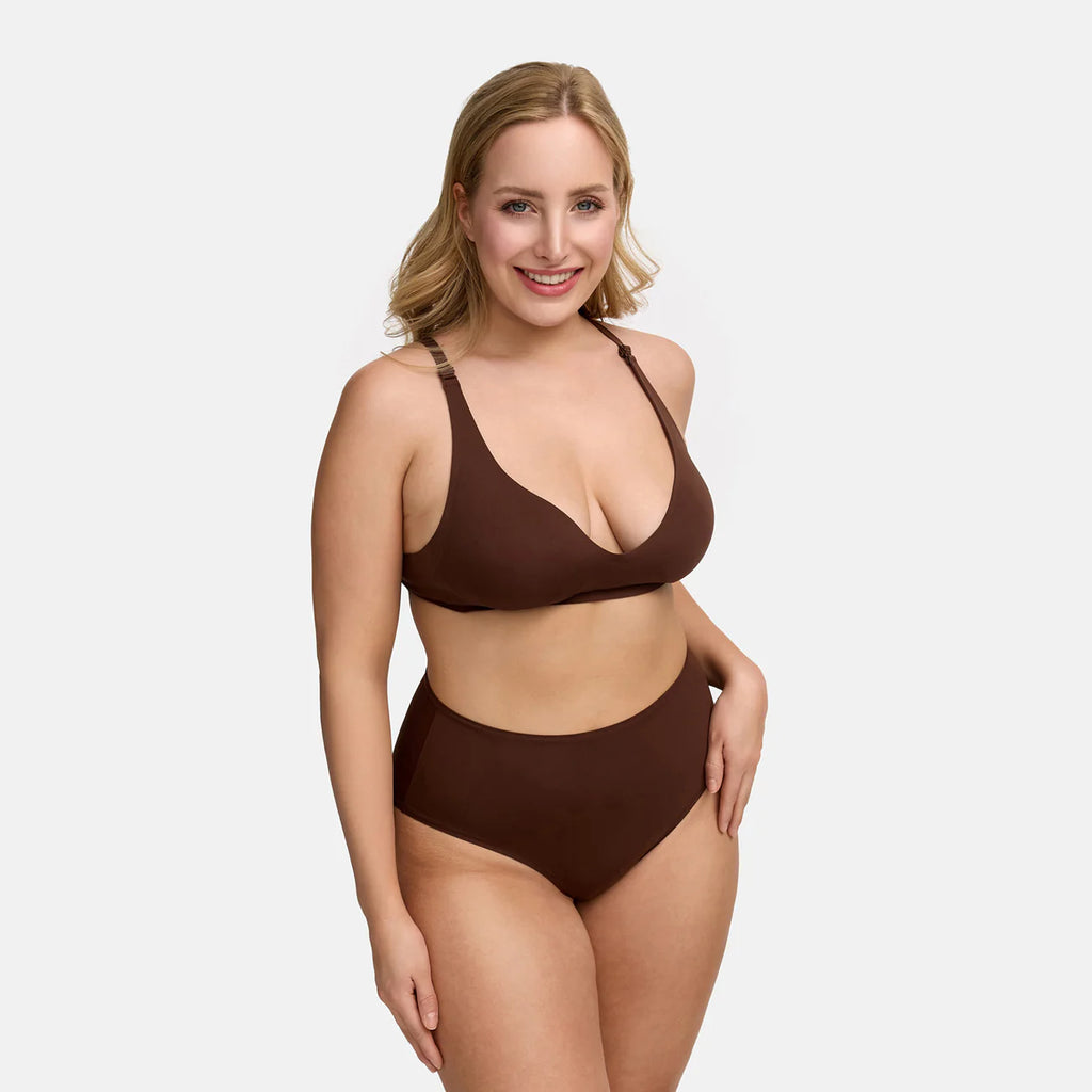 💎 High-Waist Shaping Briefs – Seamless Support for Every Curve