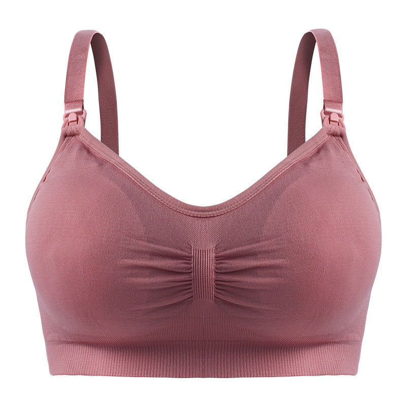 💖 Wireless Double-Layer Bra – Breathable & Seamless Comfort